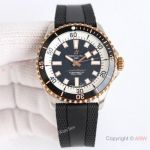GR Factory 1:1 Replica Breitling Superocean 42 Rose Gold-White-Black Automatic Watches